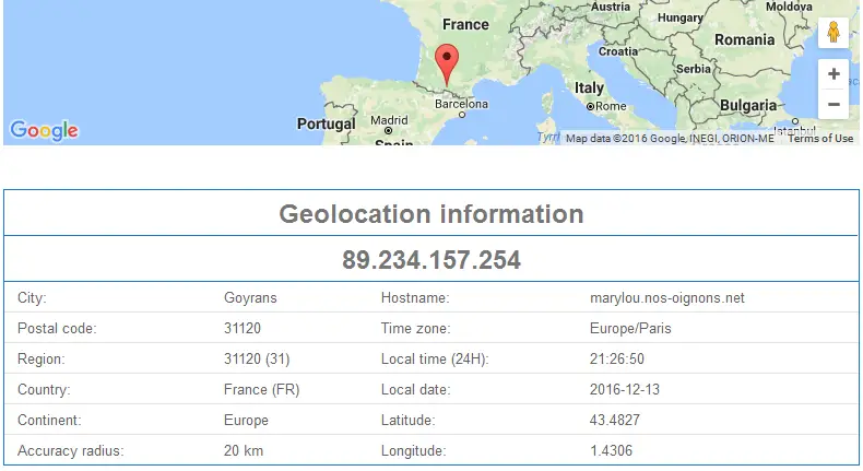 ip locator accurate